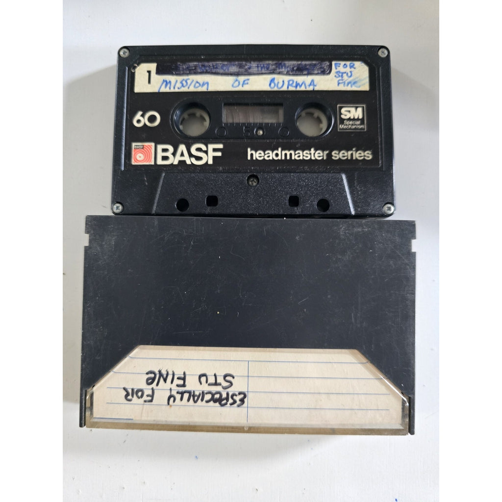 Original Mission Of Burma Demo Rough Tracks Cassette Tape Sampler from the Jim Sotet Estate