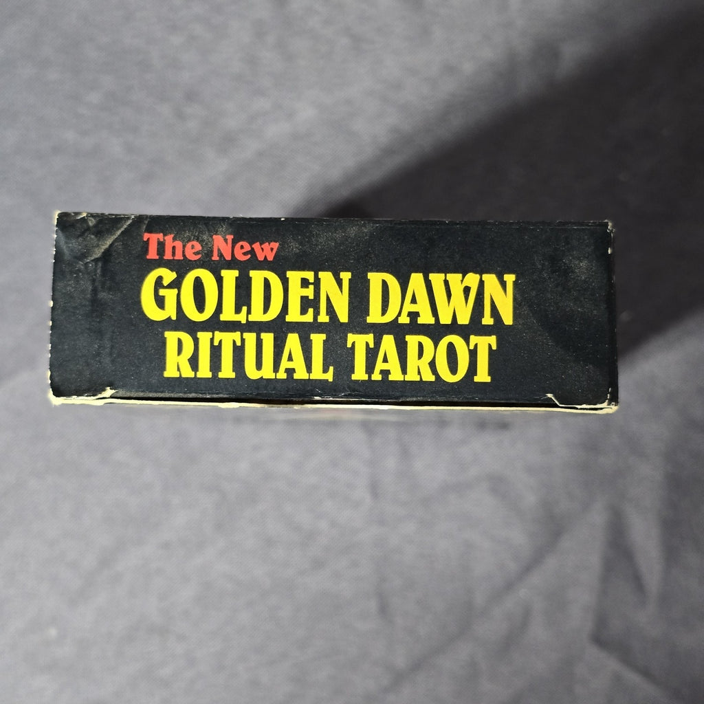 Vintage The New Golden Dawn Ritual Tarot Card Deck by Sandra Cicero. Printed by Llewellyn