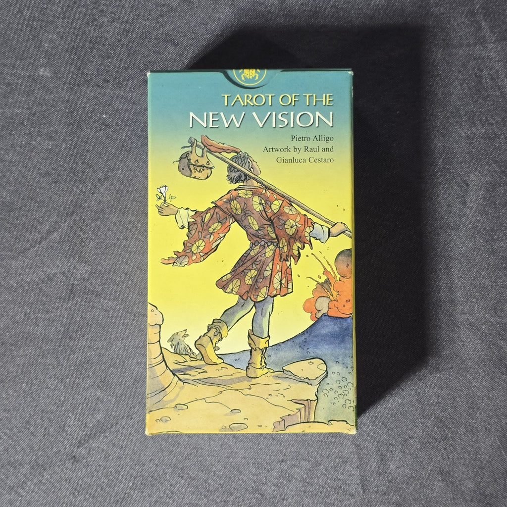 Vintage Tarot of the New Vision Card Deck By Pietro Alligo Lo Scarabeo Llewellyn