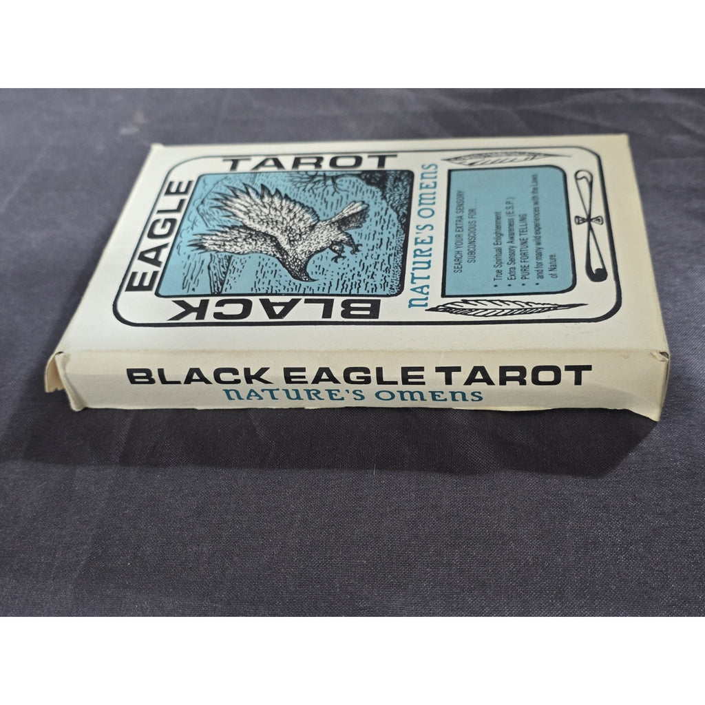 Black Eagle Tarot Nature's Omens From Dudleytown Card Deck by Allen Herkimer of Connecticut.