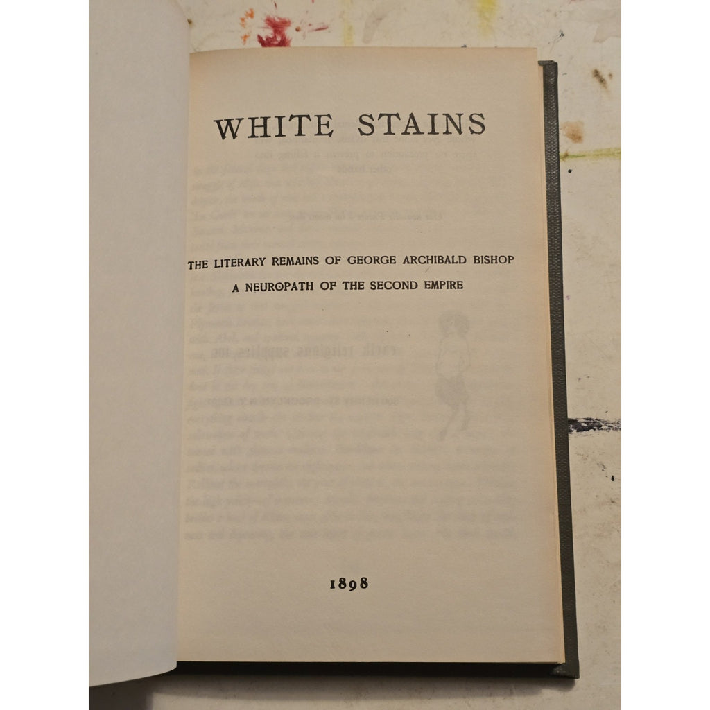 Original White Stains by Aleister Crowley Hardcover Book 1974 Earth Religious Supplies