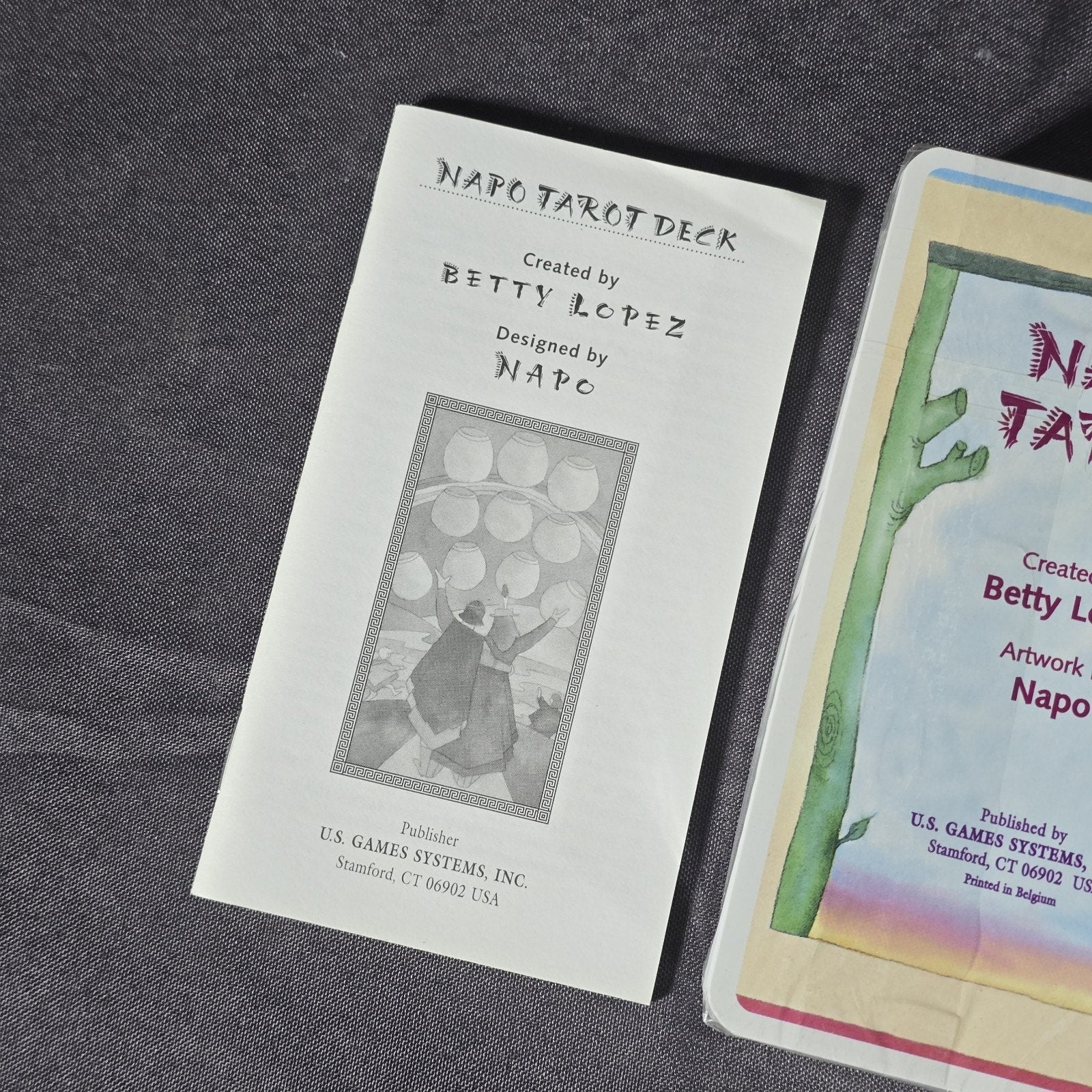 Original Napo Tarot Card Deck from 1998 OOP Betty Lopez 1st Ed SEALED Bilingual Spanish