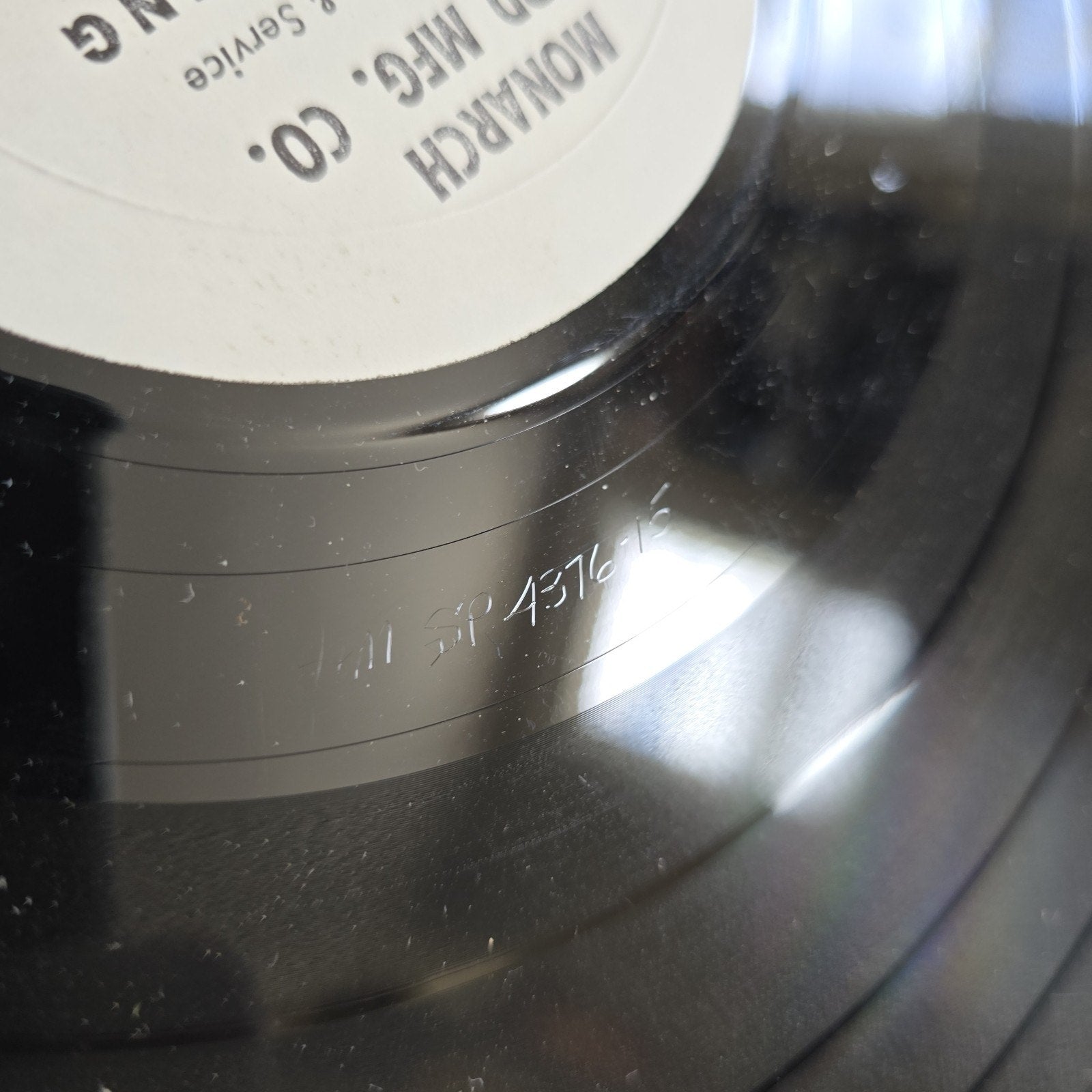 Original Waylon Jennings Dont Think Twice Vinyl LP Testpressing A&M Records
