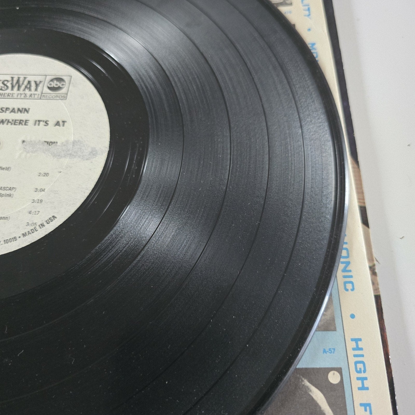 Original Otis Spann The Blues Is Where Its At MONO WLP Vinyl LP Chicago 1967