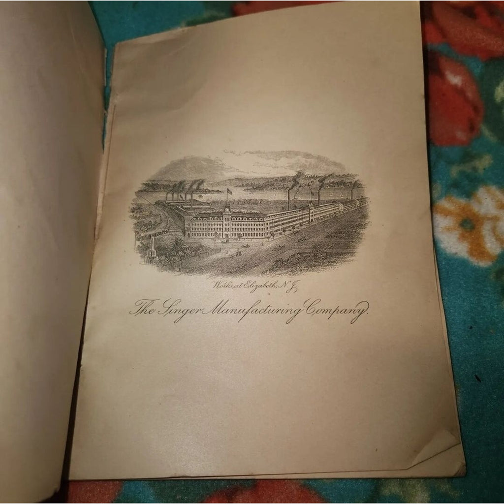 Genius Rewarded Story Of The Sewing Machine SINGER Book New York 1880 John Scott