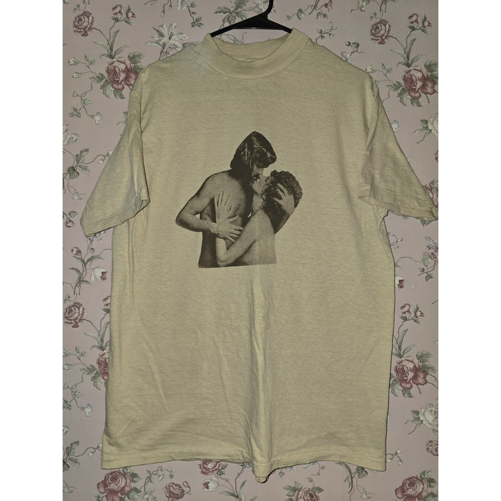 Vintage A Star Is Born Movie Promo T Shirt Starring Kris Kristofferson and Barbara Streisand 1976 RARE XL