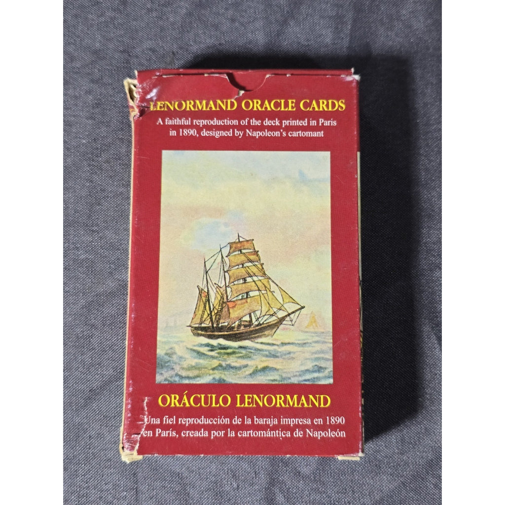 Original Lenormand Oracle Cards 1890 Reproduction from 2003 Lo Scarabeo Italy