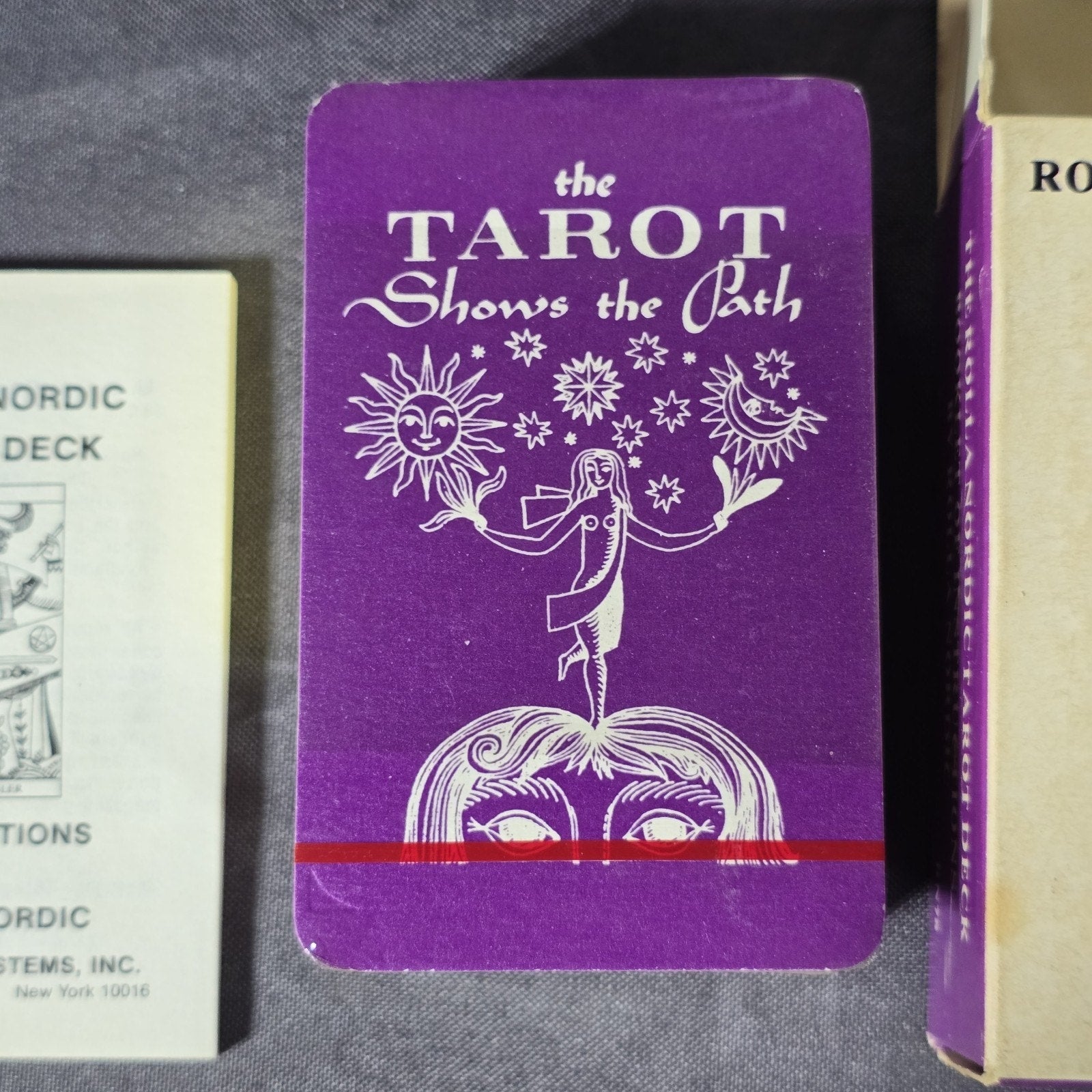 Vintage Rolla Nordic Tarot Card Deck 1981 SEALED AGMULLER & Cie Fortune Telling