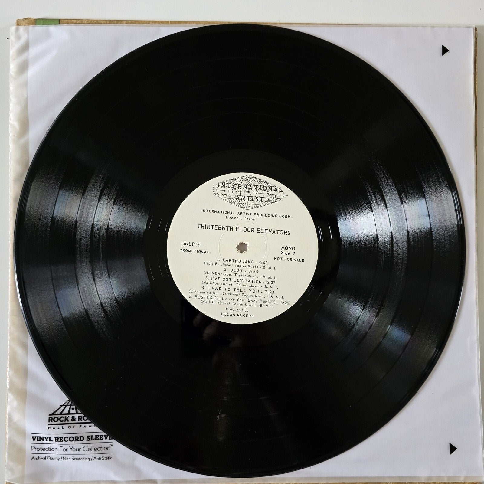 13th Floor Elevators Easter Everywhere Original Vinyl Record LP Mono WLP Promo